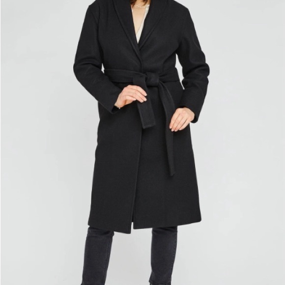 NWT Gentle Fawn Bennet Coat in black, size L - Picture 3 of 8